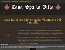 Tablet Screenshot of casaspalavilla.es